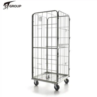 Contenedor de rollo de metal