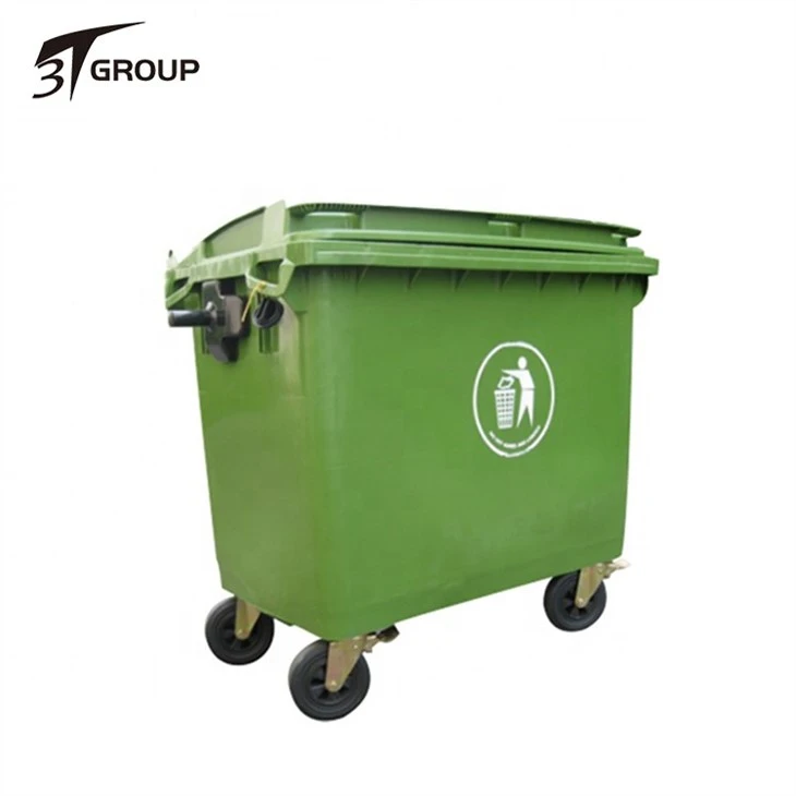 4 Wheel Plastic Waste Bins price