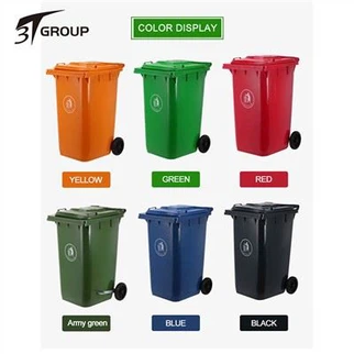 Recipiente de desechos plásticos