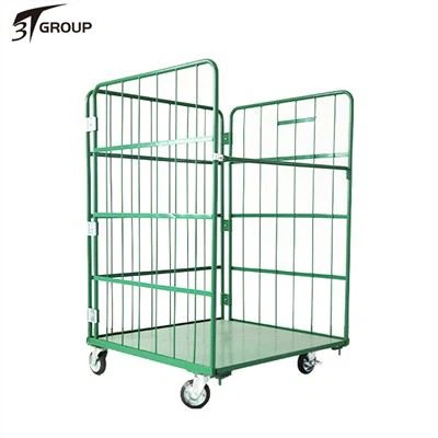 Contenedor de rodillos de servicio pesado de 3 lados