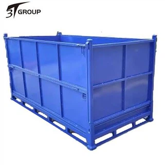 Cajas de paletas de acero