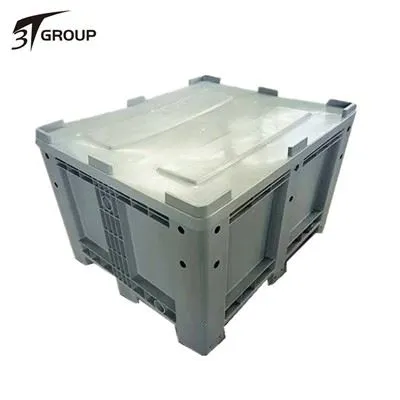 Contenedor a granel de pared sólida fija