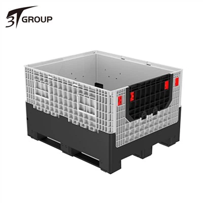 Contenedor de paleta plegable a granel